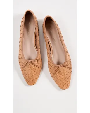 Loeffler Randall Landry 編み込みフラットシューズ - サムネイル2