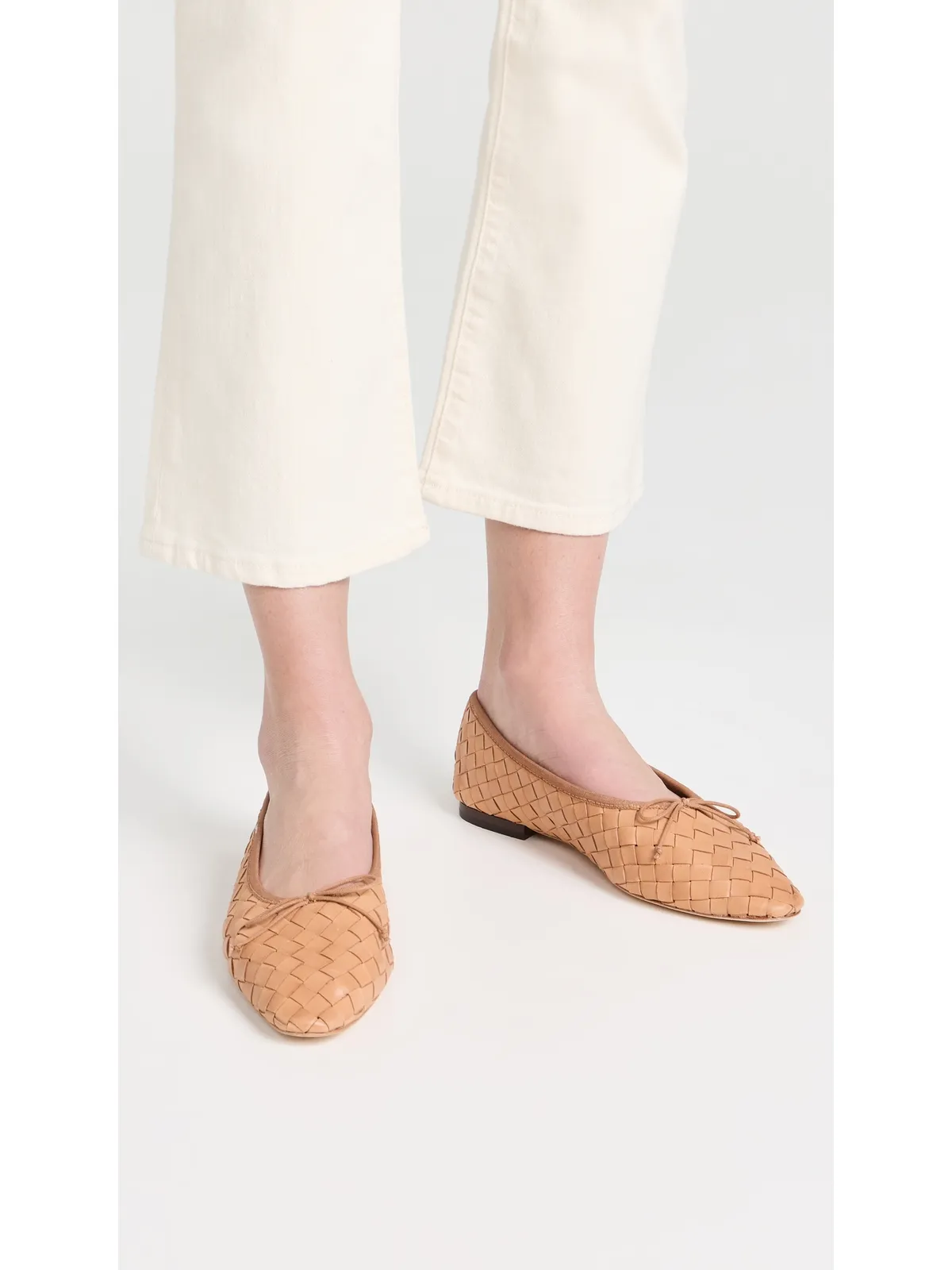 Loeffler Randall Landry 編み込みフラットシューズ - 画像3