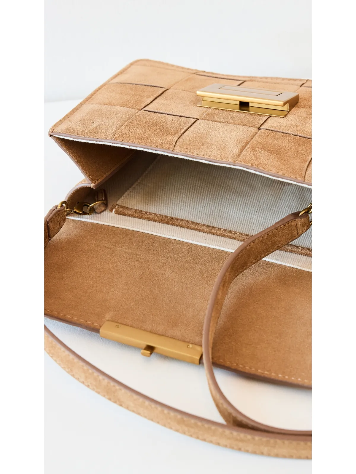 Loeffler Randall Delphine レザー クラッチ - 画像6