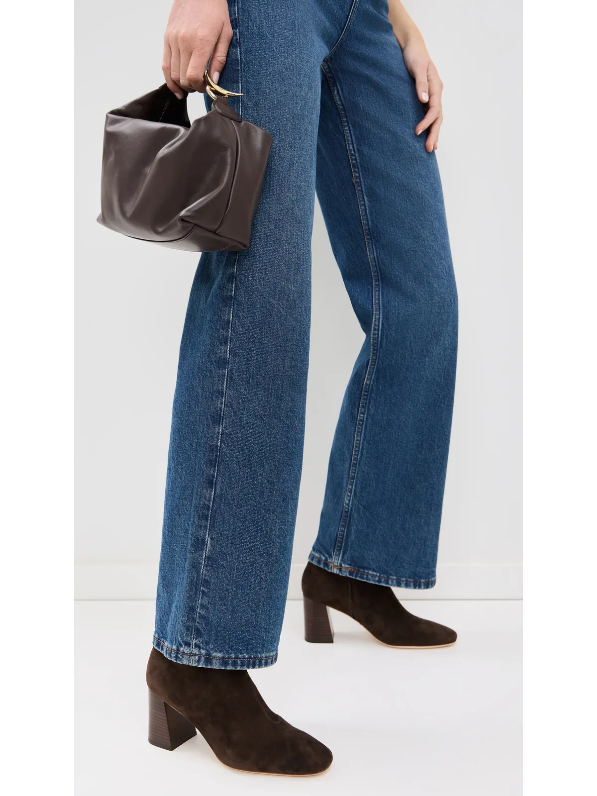 Loeffler Randall エリース スリム アンクルブーティ（ブロックヒール） - 画像3