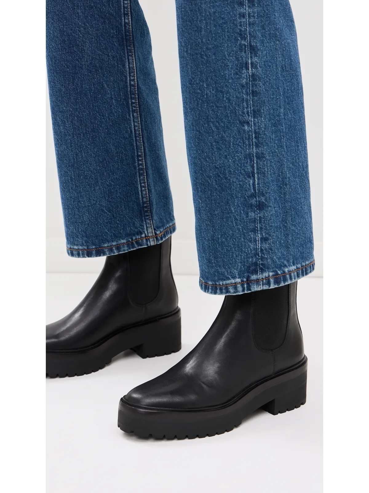 Loeffler Randall レギー ラバーソール チェルシーブーツ - 画像3