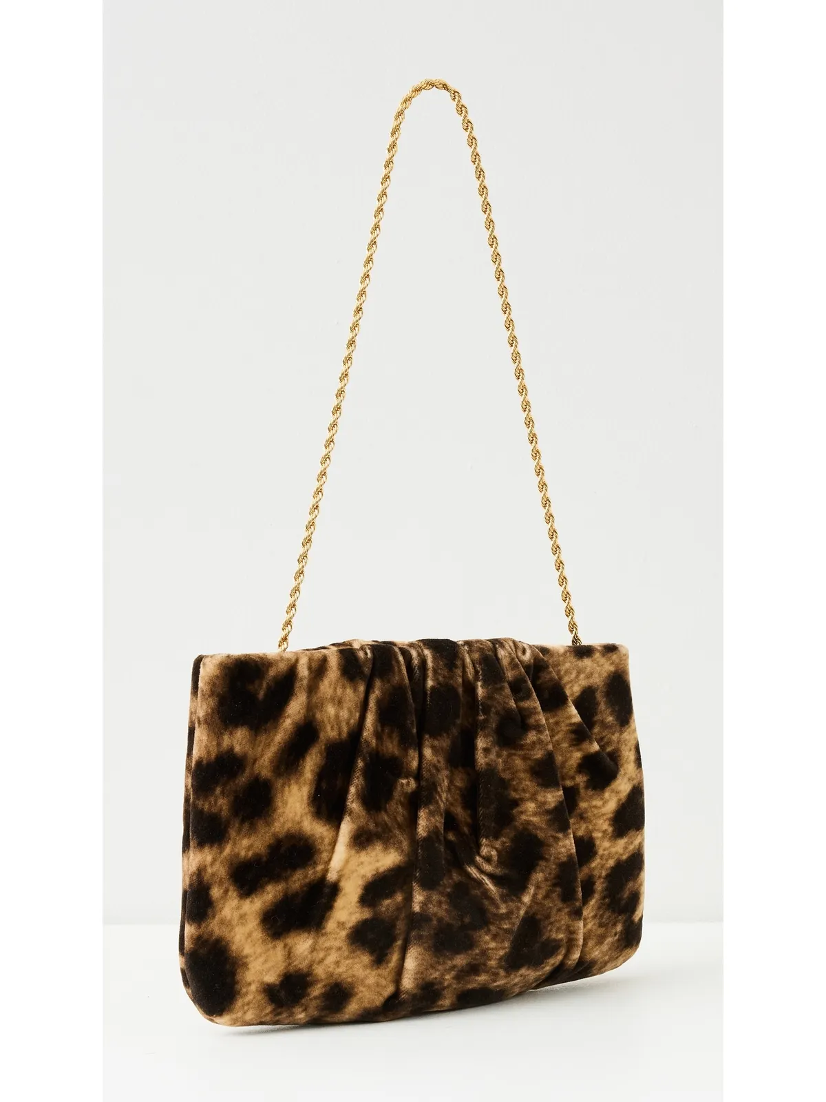 Loeffler Randall セレナ ギャザード クラッチ - 画像4