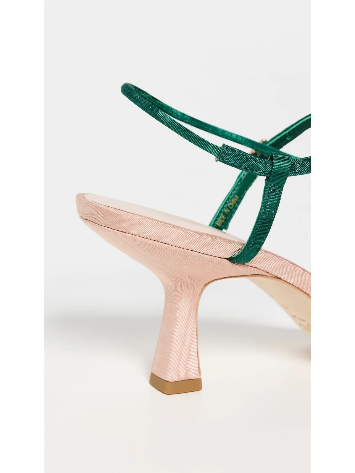 Loeffler Randall フランク フラワーアップリケ付きヒールサンダル - 画像4