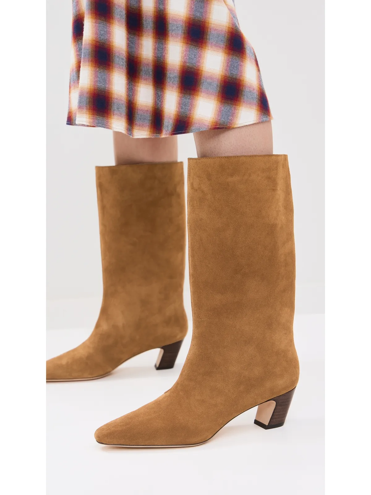Loeffler Randall クレオ キックドヒール カーフブーツ - 画像3