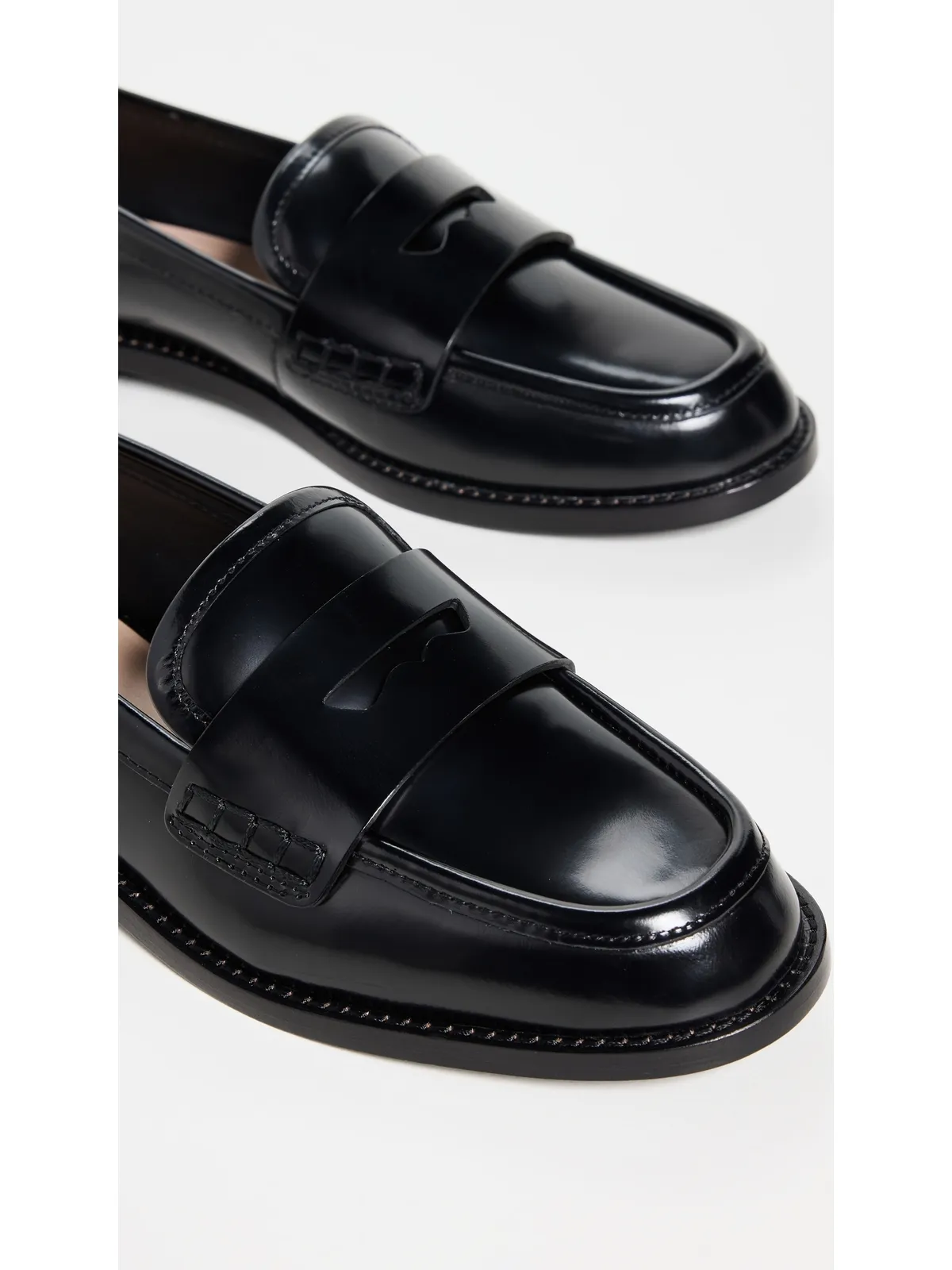 Loeffler Randall レイチェル レザー ローファー - 画像6