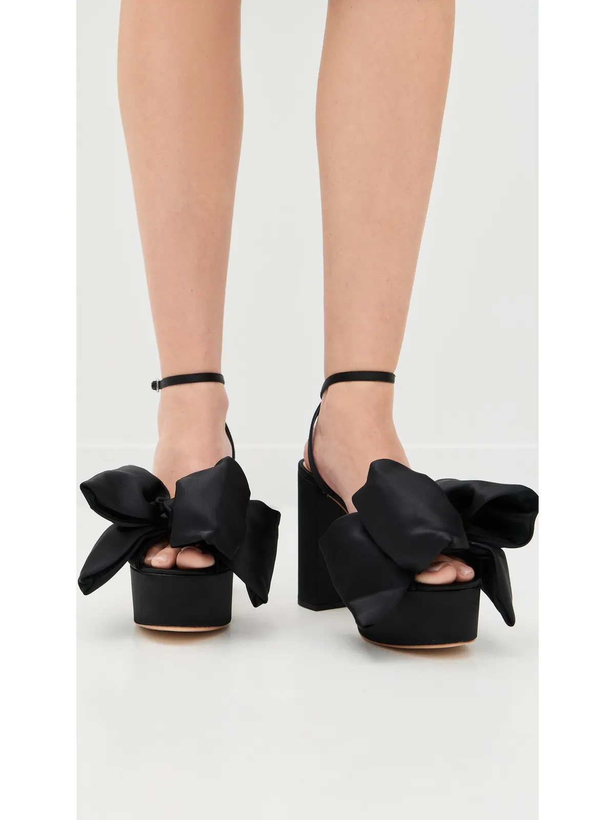 Loeffler Randall キキ ボウ プラットフォーム ヒール - 画像4
