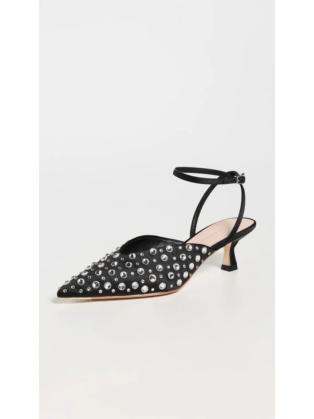Loeffler Randall リオ スモックド キトゥンヒール - 画像2