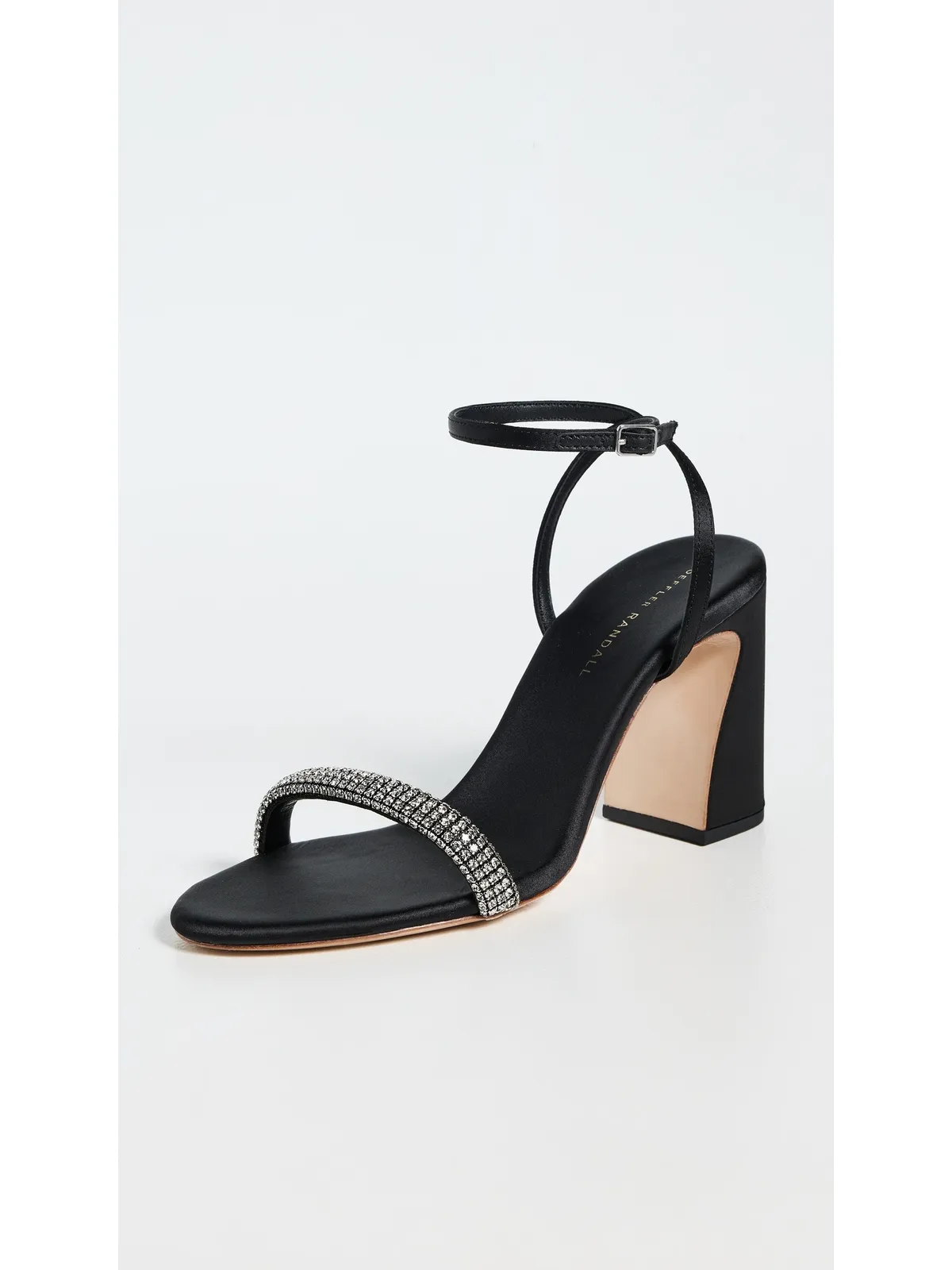 Loeffler Randall Malia カーブドヒール・シンプルサンダル アンクルストラップ - 画像2