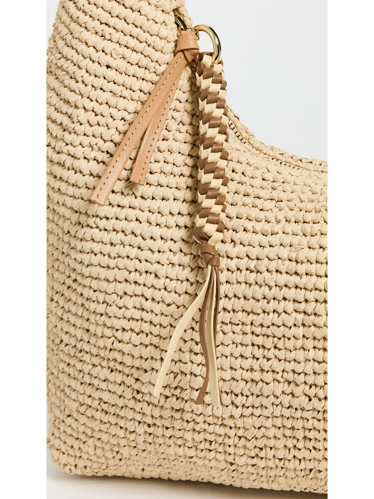 Loeffler Randall ウィロー ホーボーバッグ ナチュラル - 画像5