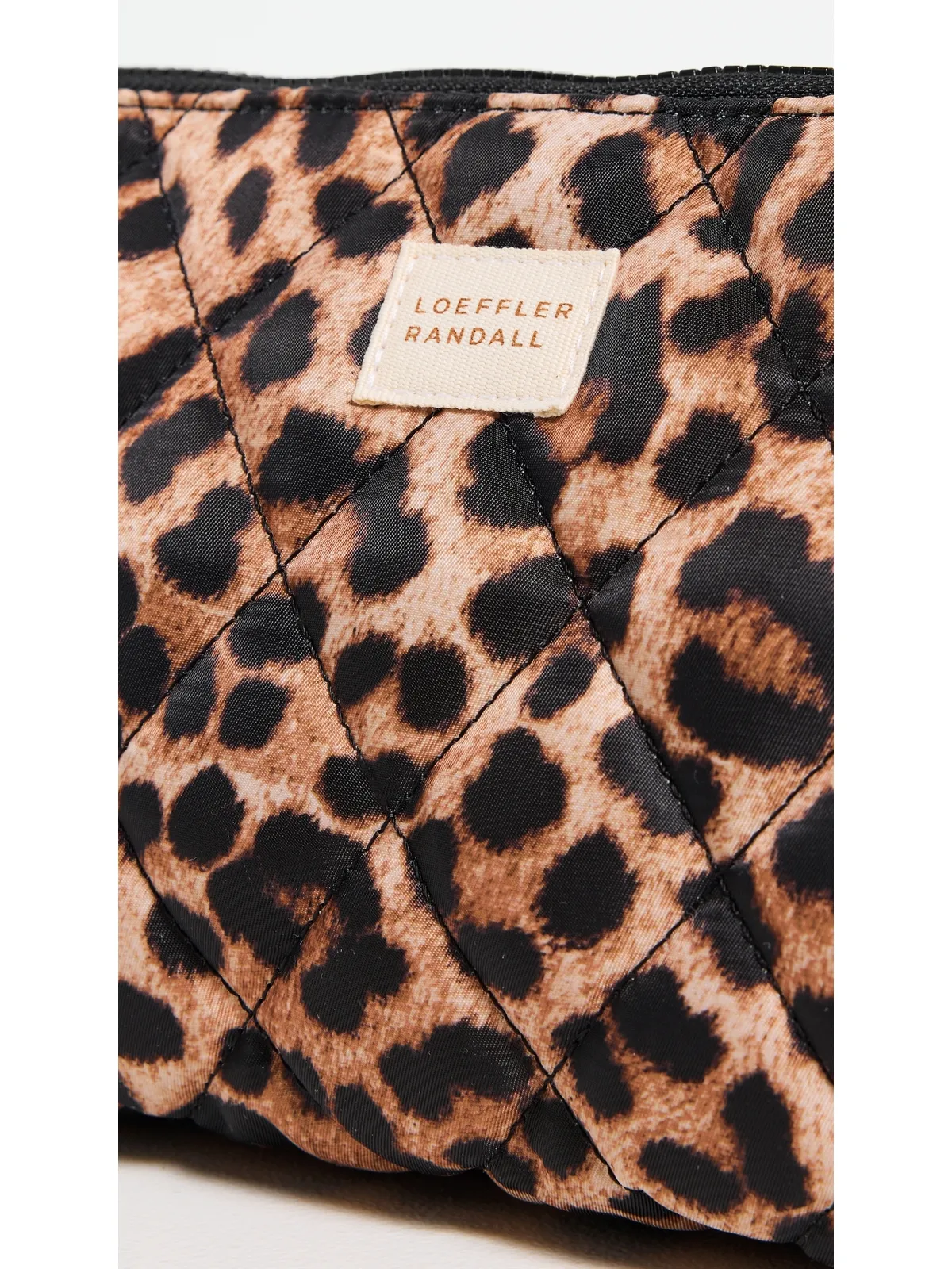 Loeffler Randall フランセス コスメポーチ ブラッシュドレオパード - 画像5