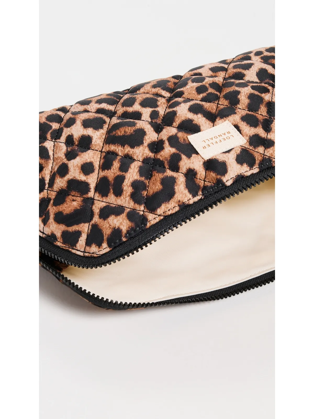 Loeffler Randall フランセス コスメポーチ ブラッシュドレオパード - 画像6