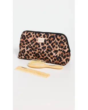 Loeffler Randall フランセス コスメポーチ ブラッシュドレオパード - サムネイル3