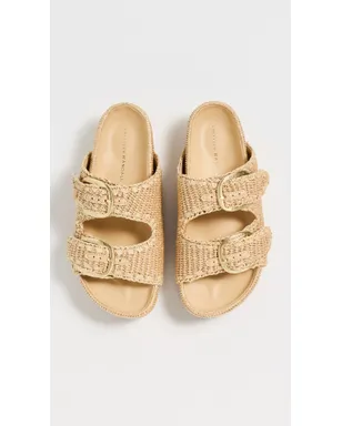 Loeffler Randall ニコ サンダル ナチュラルラフィア - サムネイル5