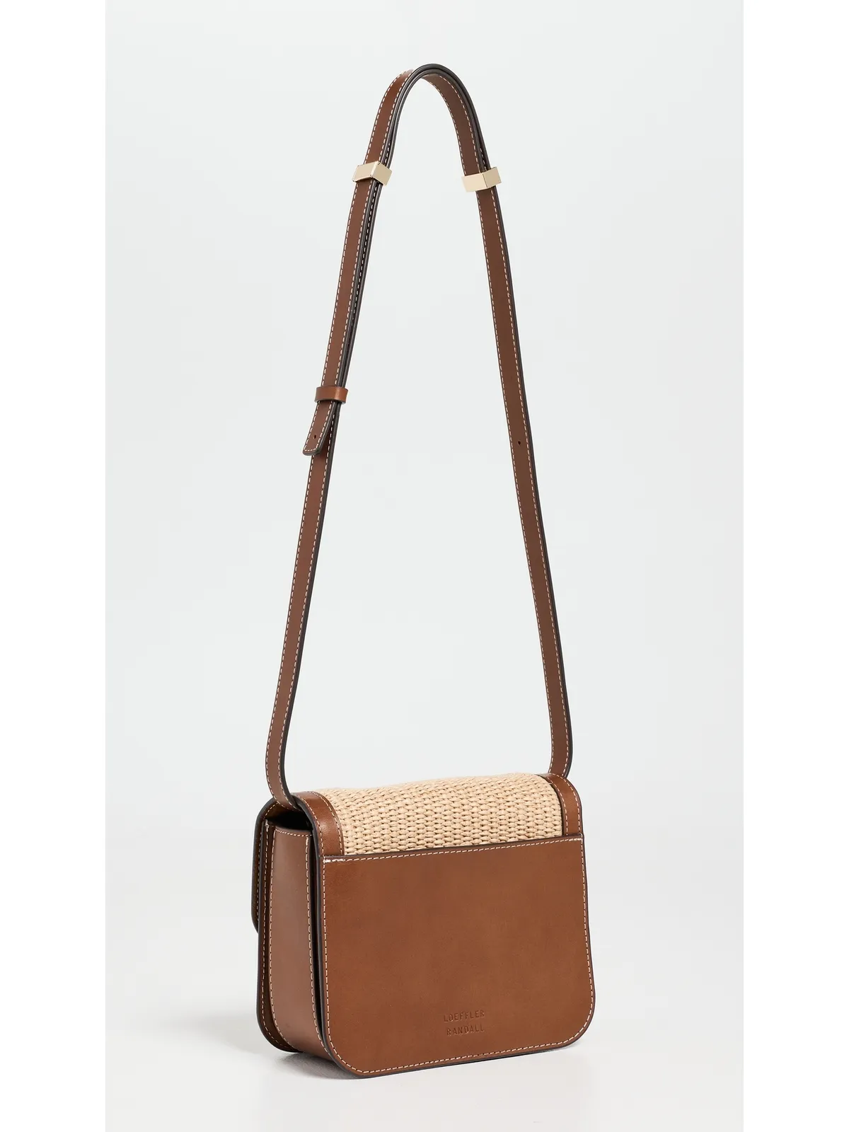 Loeffler Randall Desi クロスボディバッグ ロックハードウェア付き - 画像4