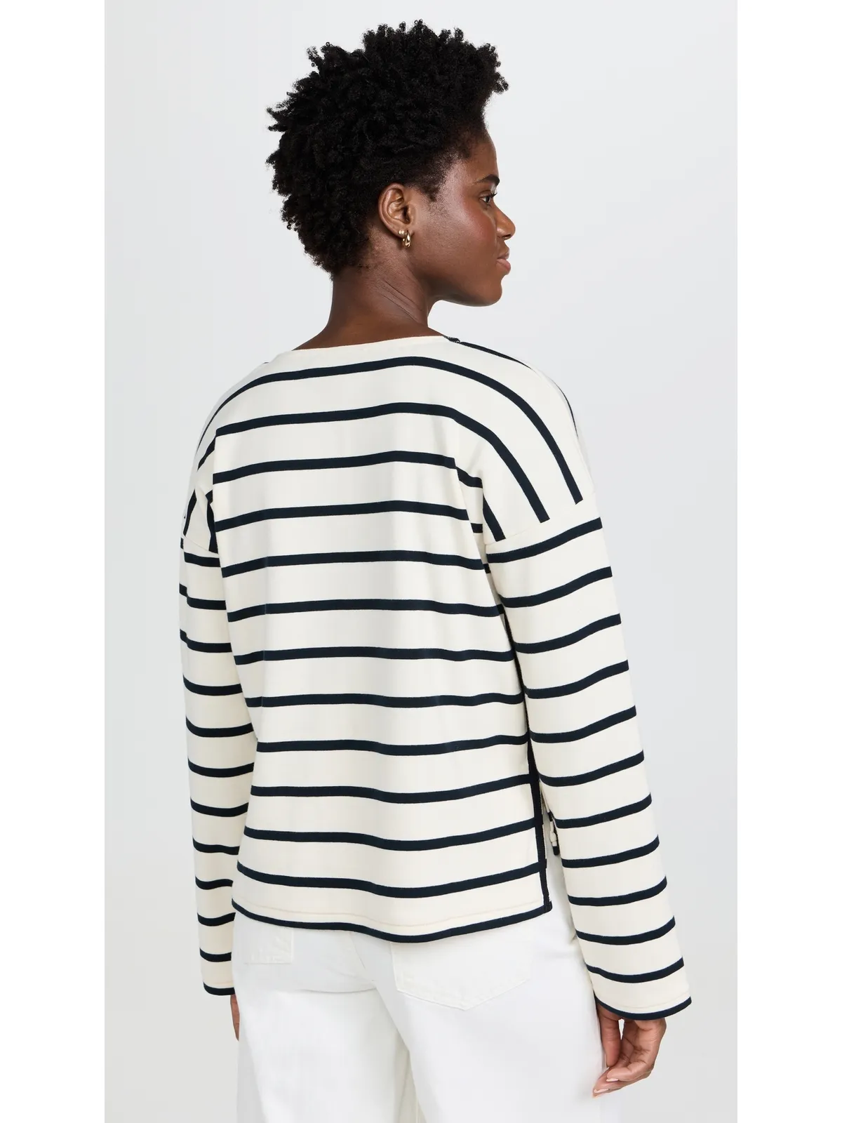 La Ligne ブレトン長袖Tシャツ - 画像3
