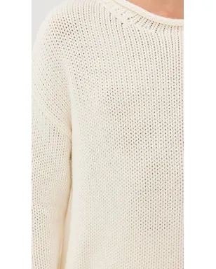 La Ligne Solid Marina Sweater Ivory M - サムネイル6