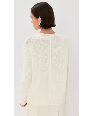La Ligne Solid Marina Sweater Ivory M - サムネイル3
