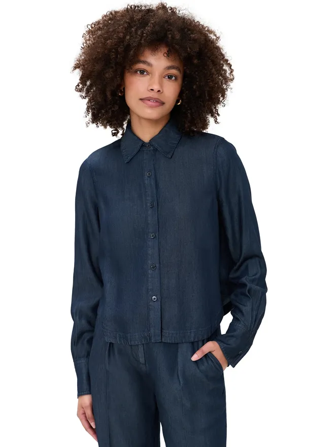 La Ligne La Ligne Renata シャツ インディゴ Mの商品画像