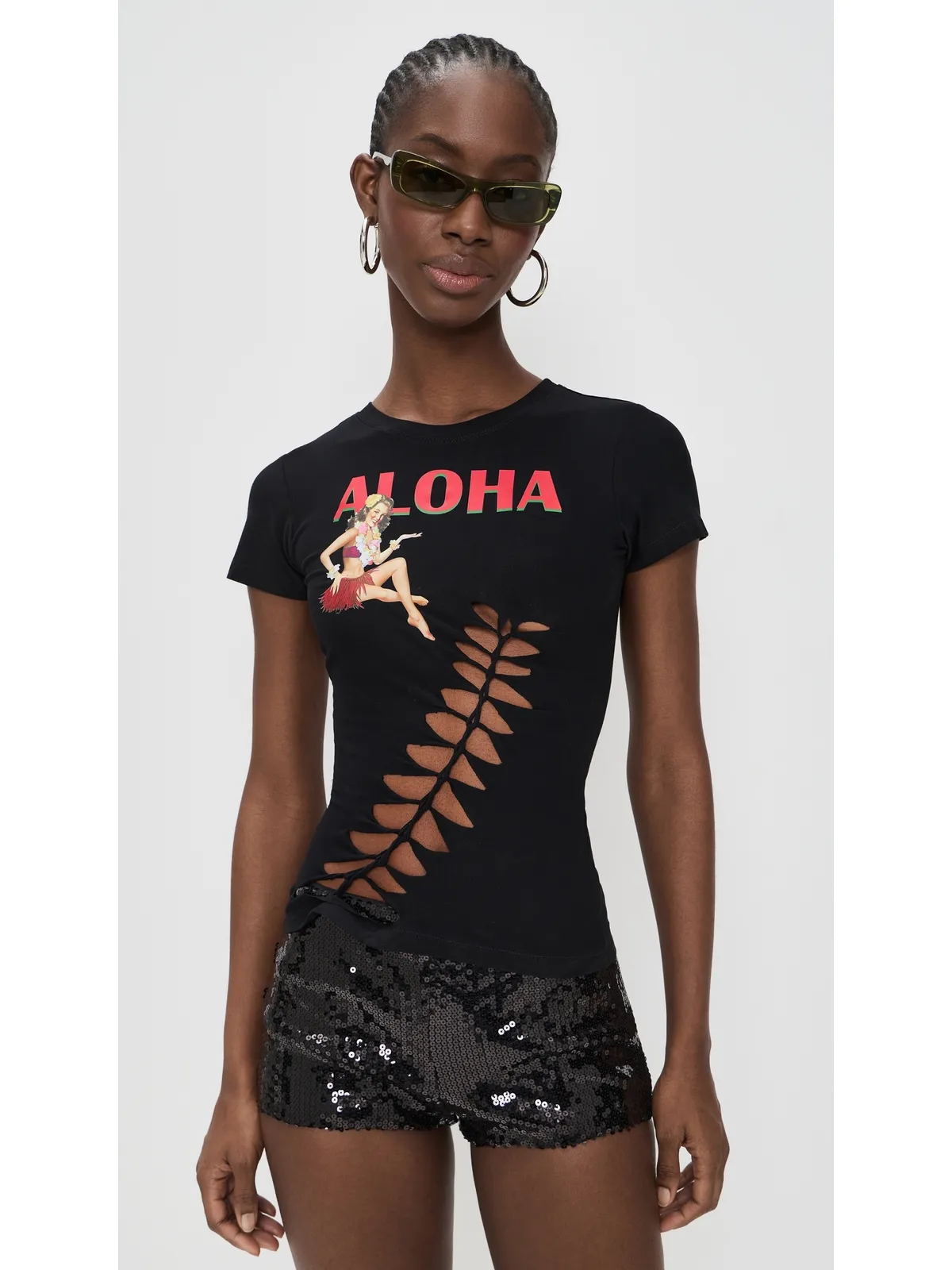 Leslie Amon アロハTシャツ - 画像2