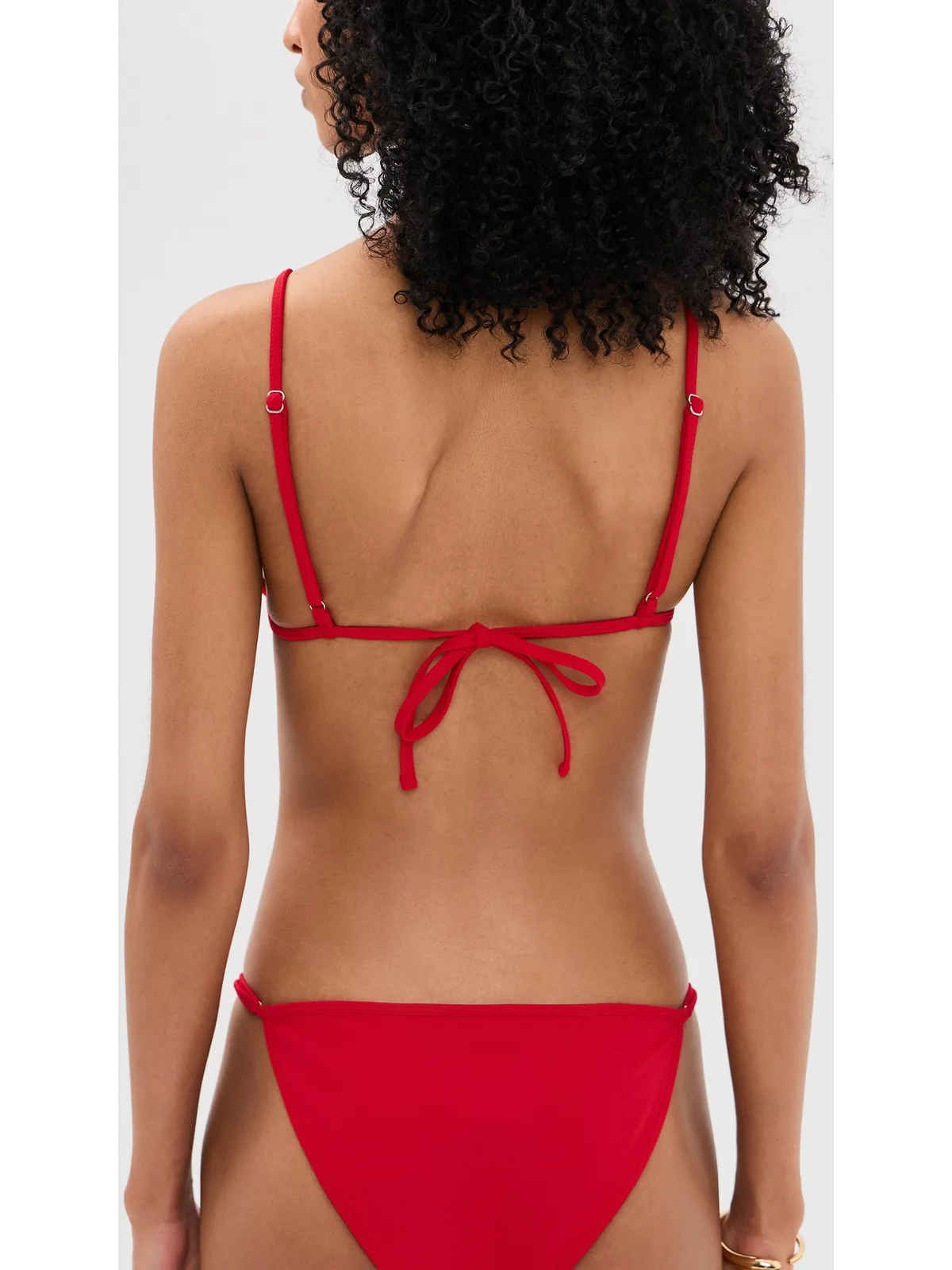 Leslie Amon Cynthia Crochet Flower Bikini Top - 画像3