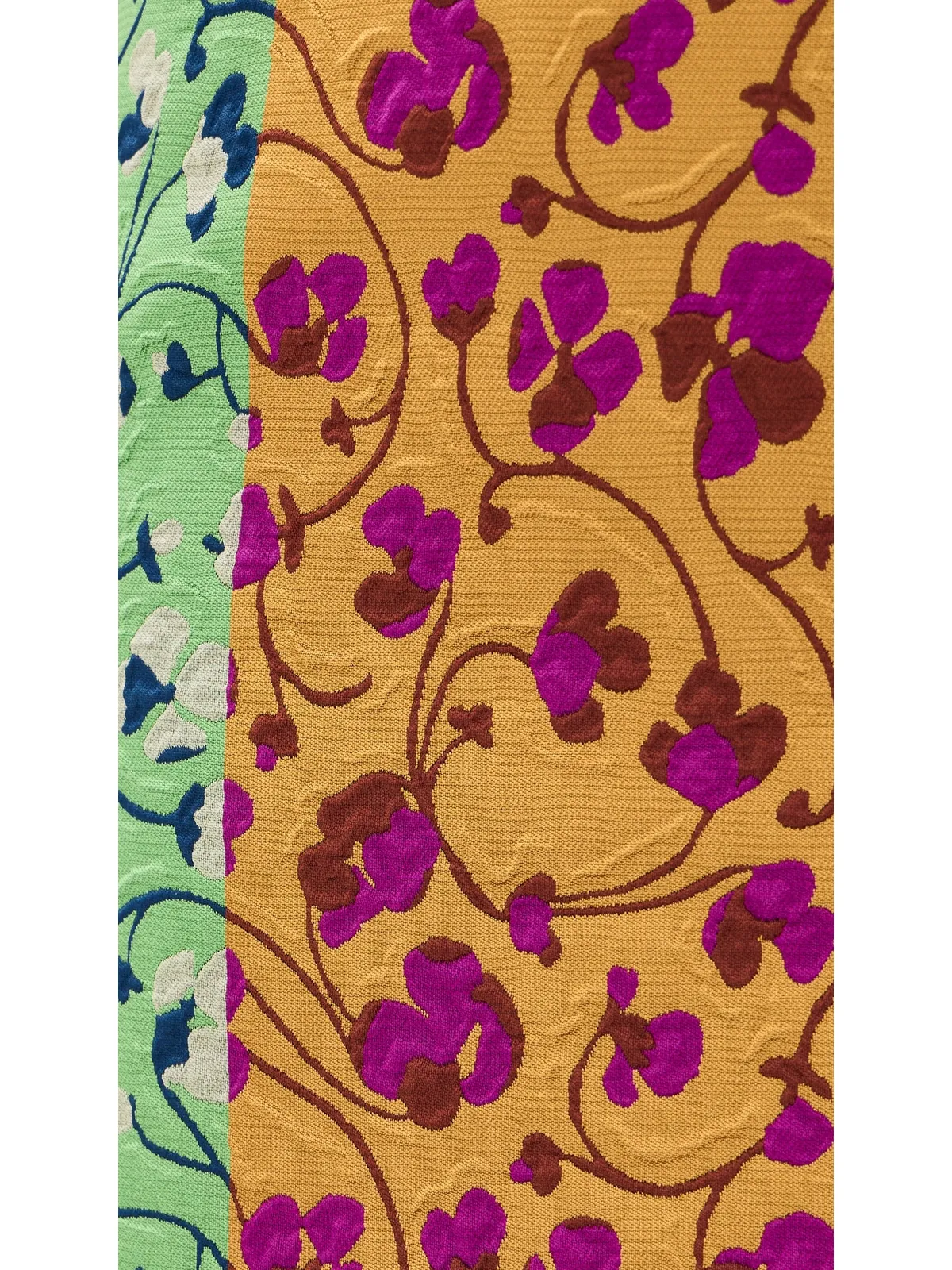La DoubleJ ペンシルスカート ホニースコルトリコロール ジャカード - 画像6