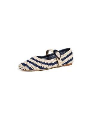 Larroudé Verona クロシェ フラットシューズ - サムネイル1