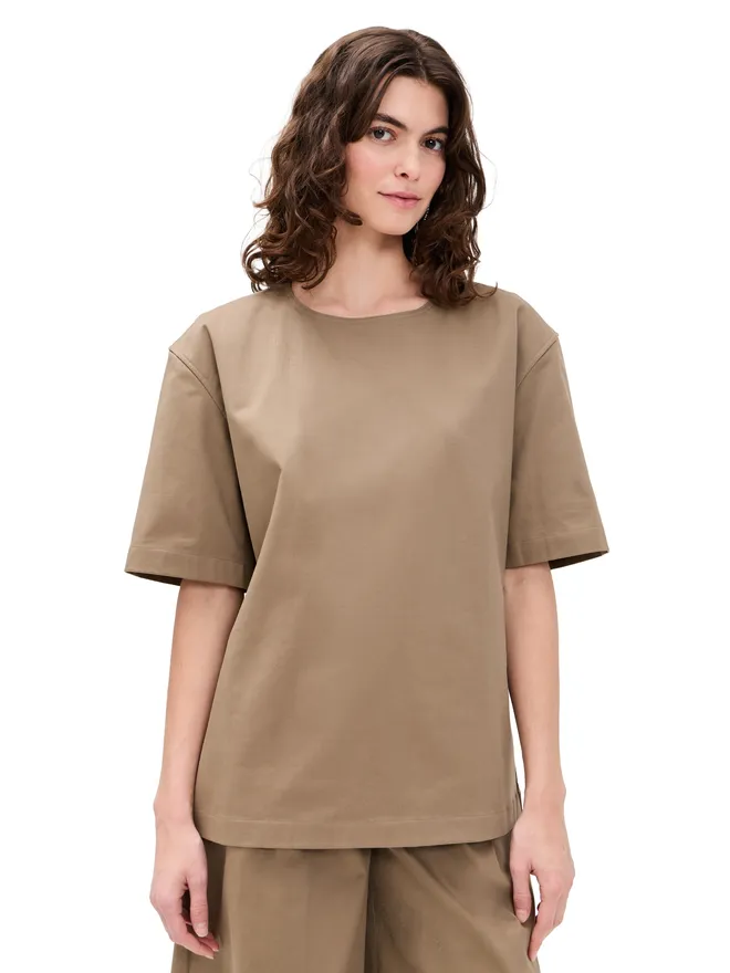 The Latest The Latest Gabardina Top Cognacの商品画像