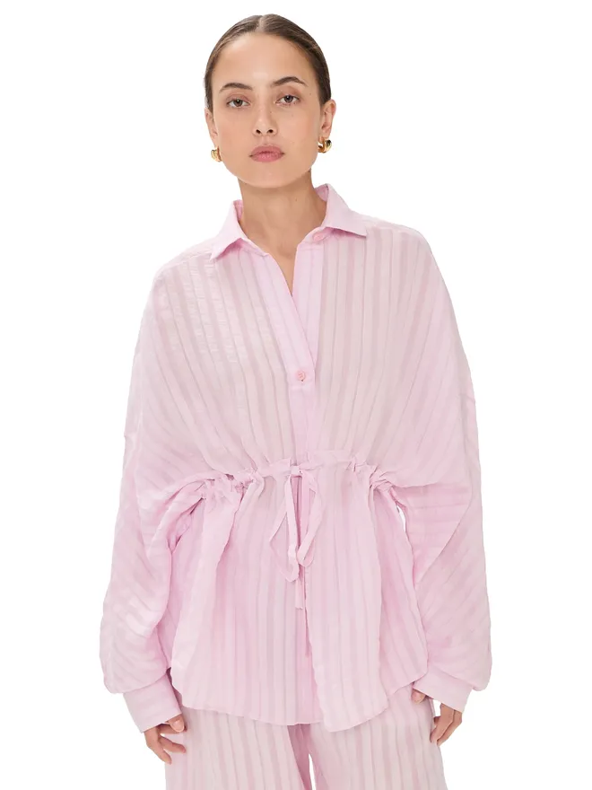 The Latest The Latest Dalida フルイドストライプシャツの商品画像