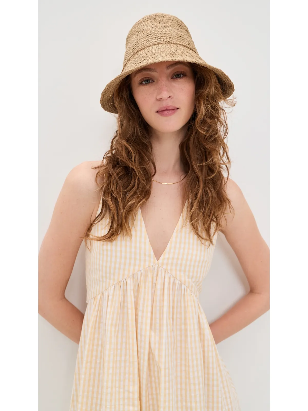 Lack Of Color Shoal Bucket Hat Natural - 画像3