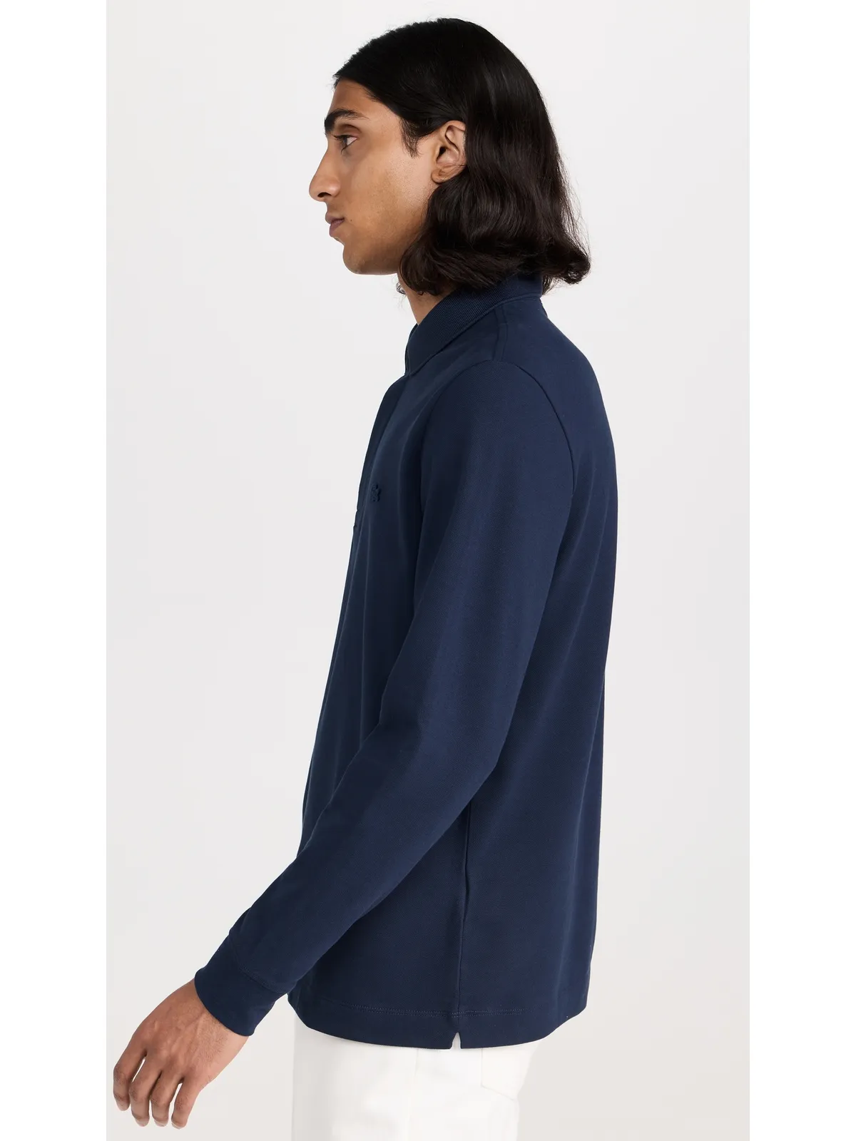 Lacoste パリ ポロ ロングスリーブ コットン ストレッチ - 画像4