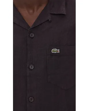 Lacoste リネン キャンプシャツ - サムネイル6