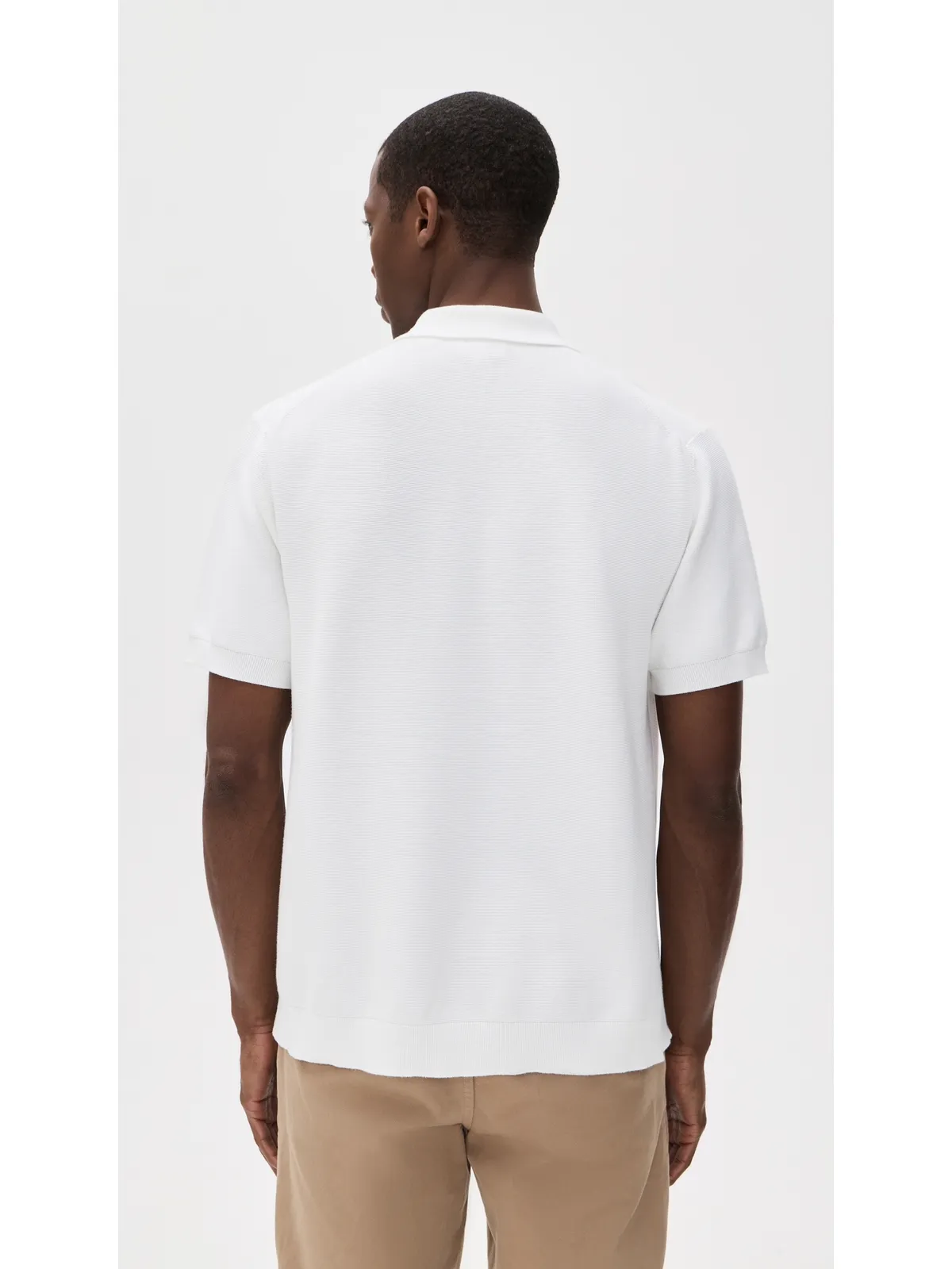 Lacoste テクスチャードニット ポロシャツ - 画像3