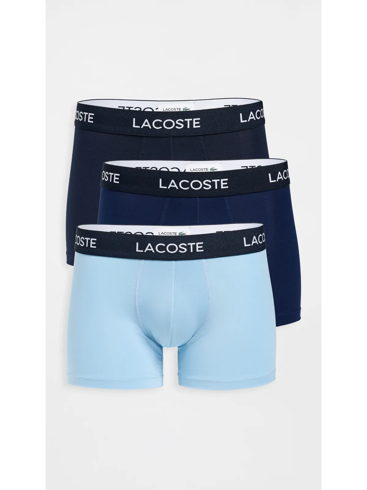 Lacoste マイクロファイバー トランクス 3枚パック - 画像2