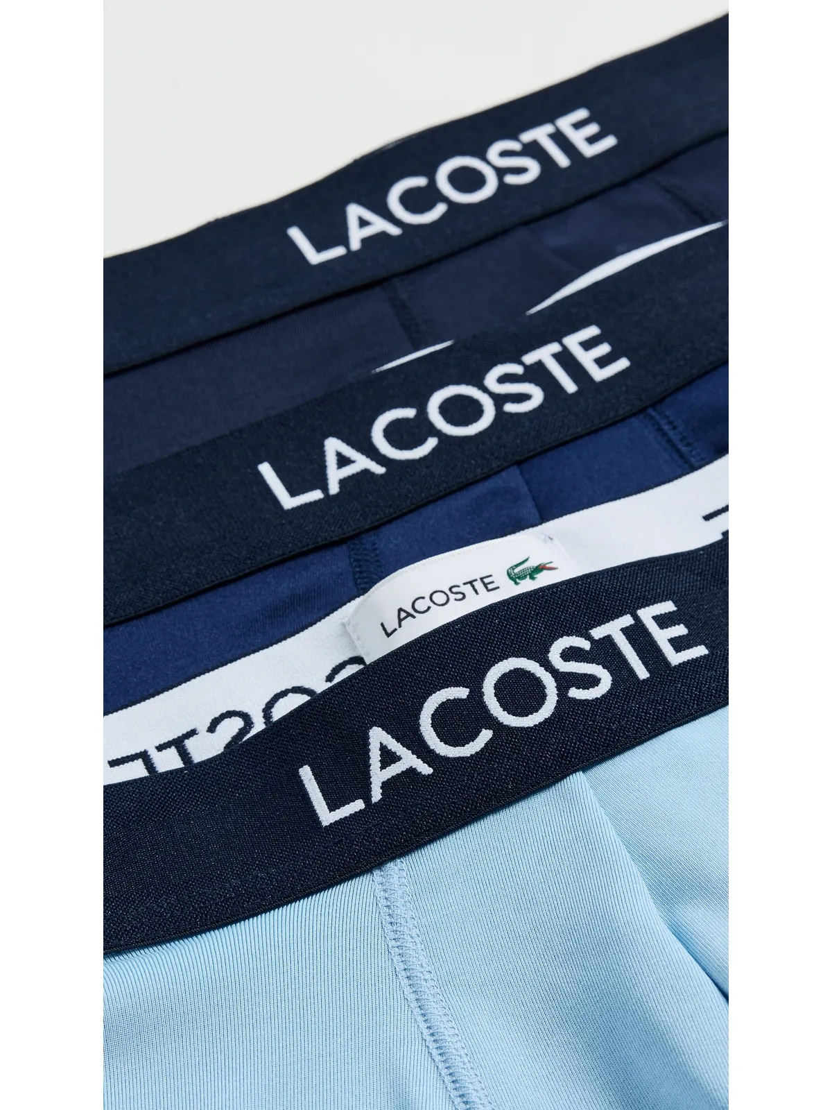 Lacoste マイクロファイバー トランクス 3枚パック - 画像4