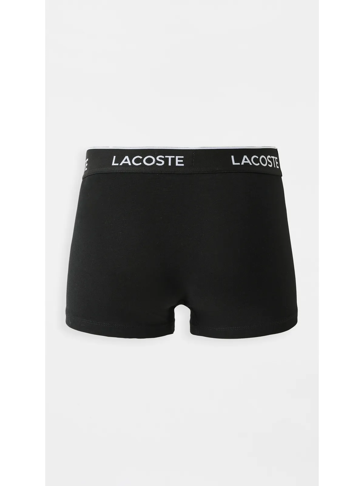 Lacoste コットンストレッチジャージー トランクス 3パック - 画像3