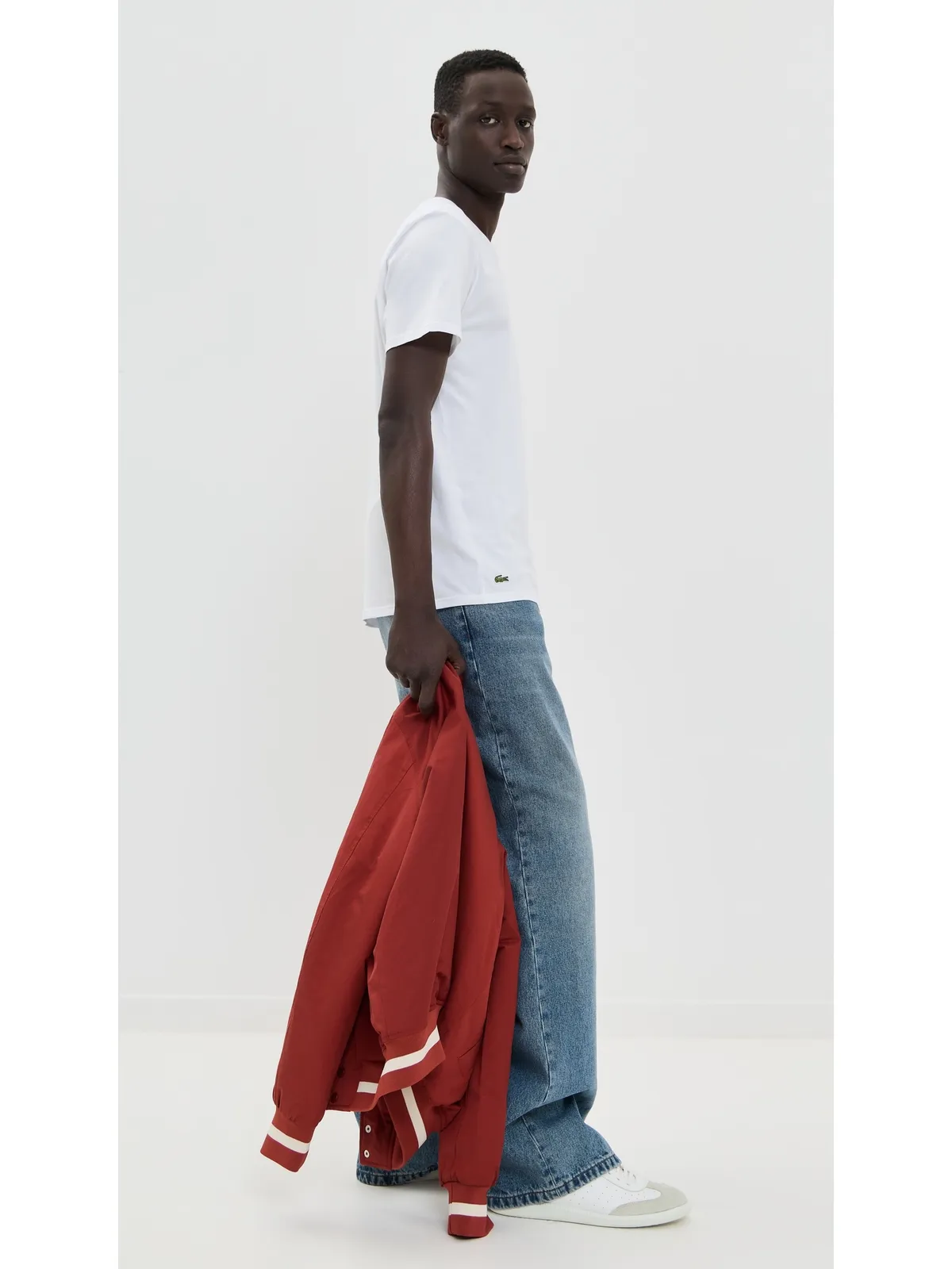 Lacoste アンダーシャツ クルーTシャツ 3パック - 画像5
