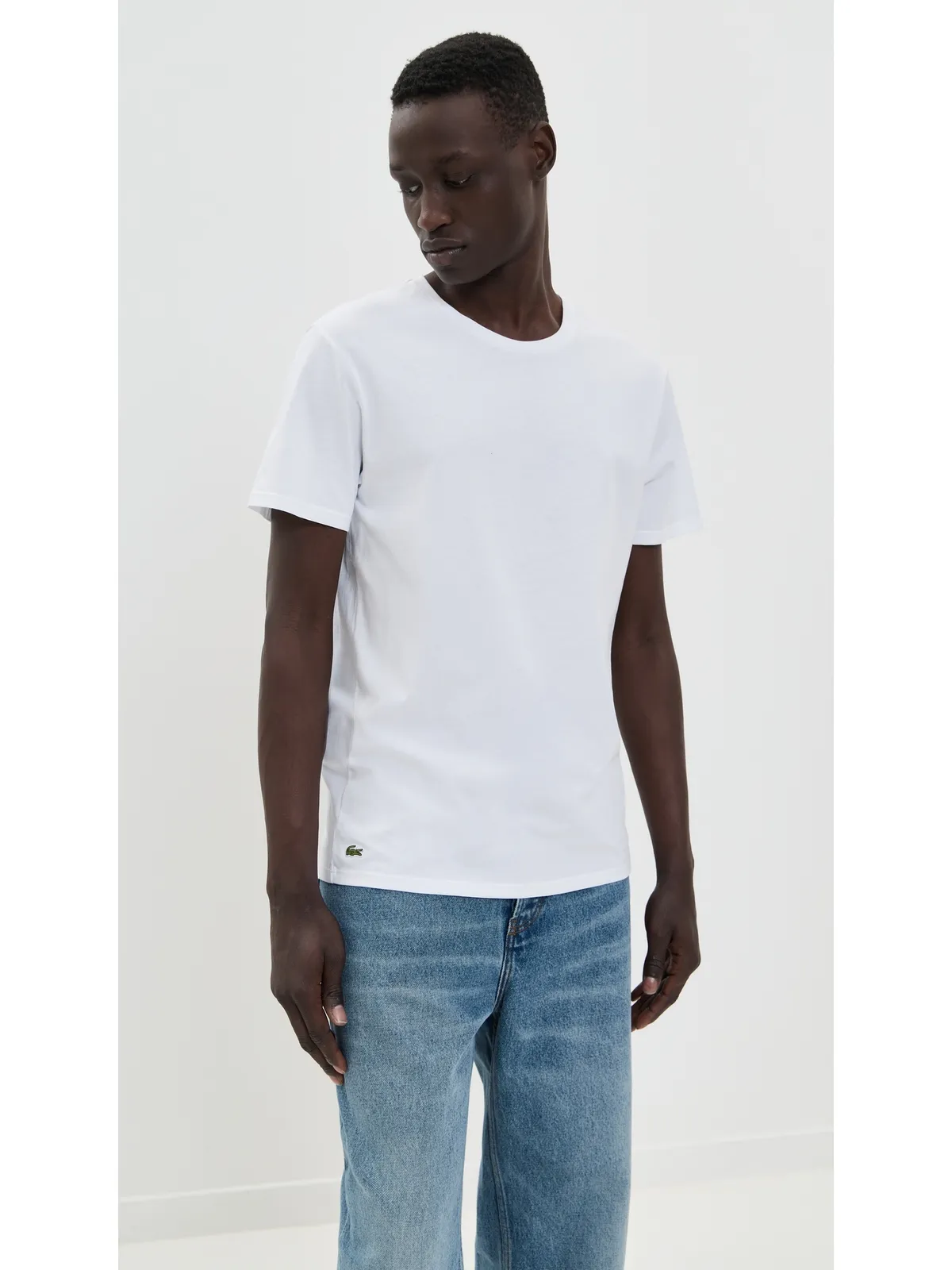 Lacoste アンダーシャツ クルーTシャツ 3パック - 画像3