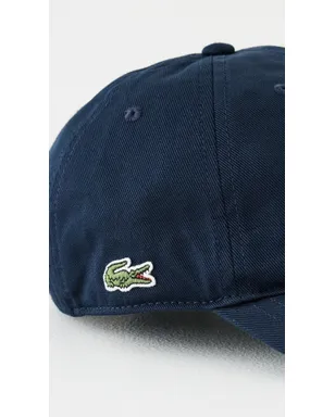 Lacoste コットンツイル サイドロゴキャップ - サムネイル4