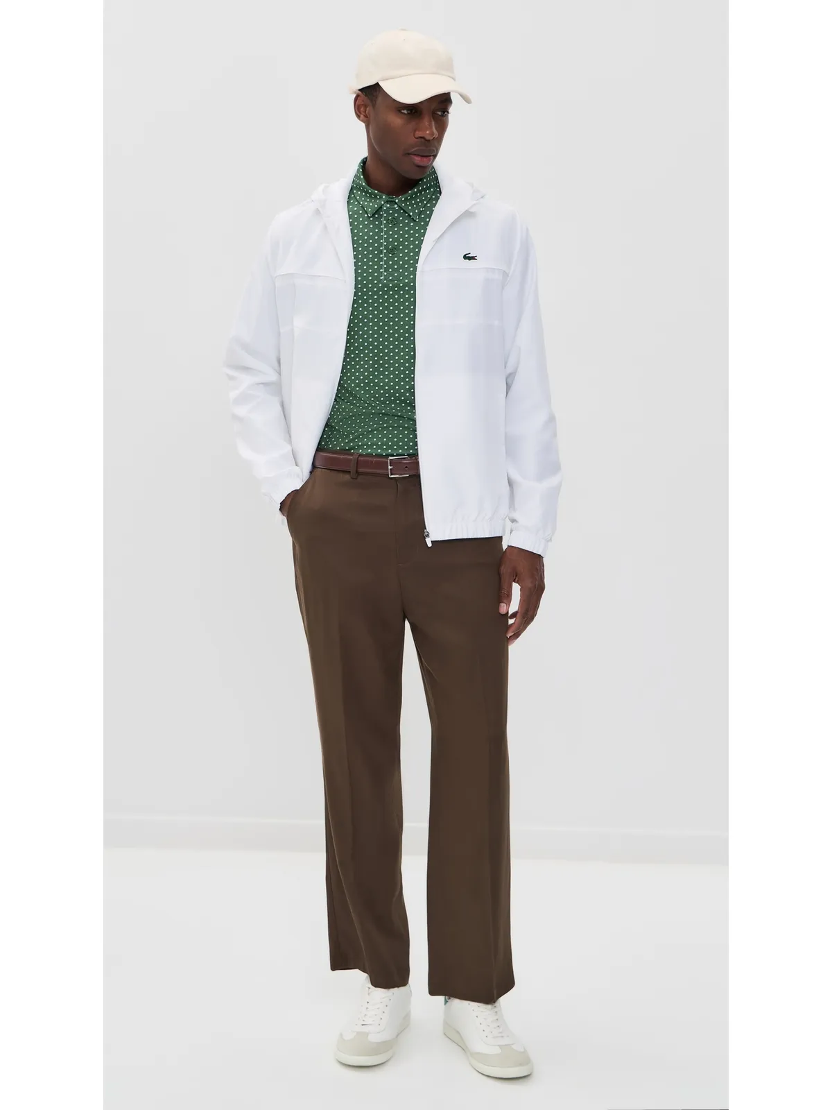 Lacoste プリントパフォーマンス ポロシャツ - 画像5