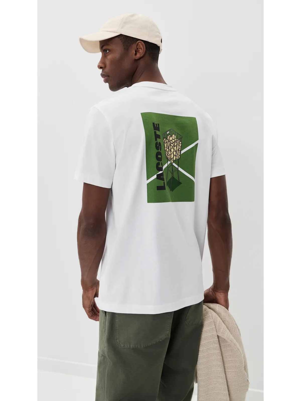 Lacoste テニス グラフィック Tシャツ - 画像2