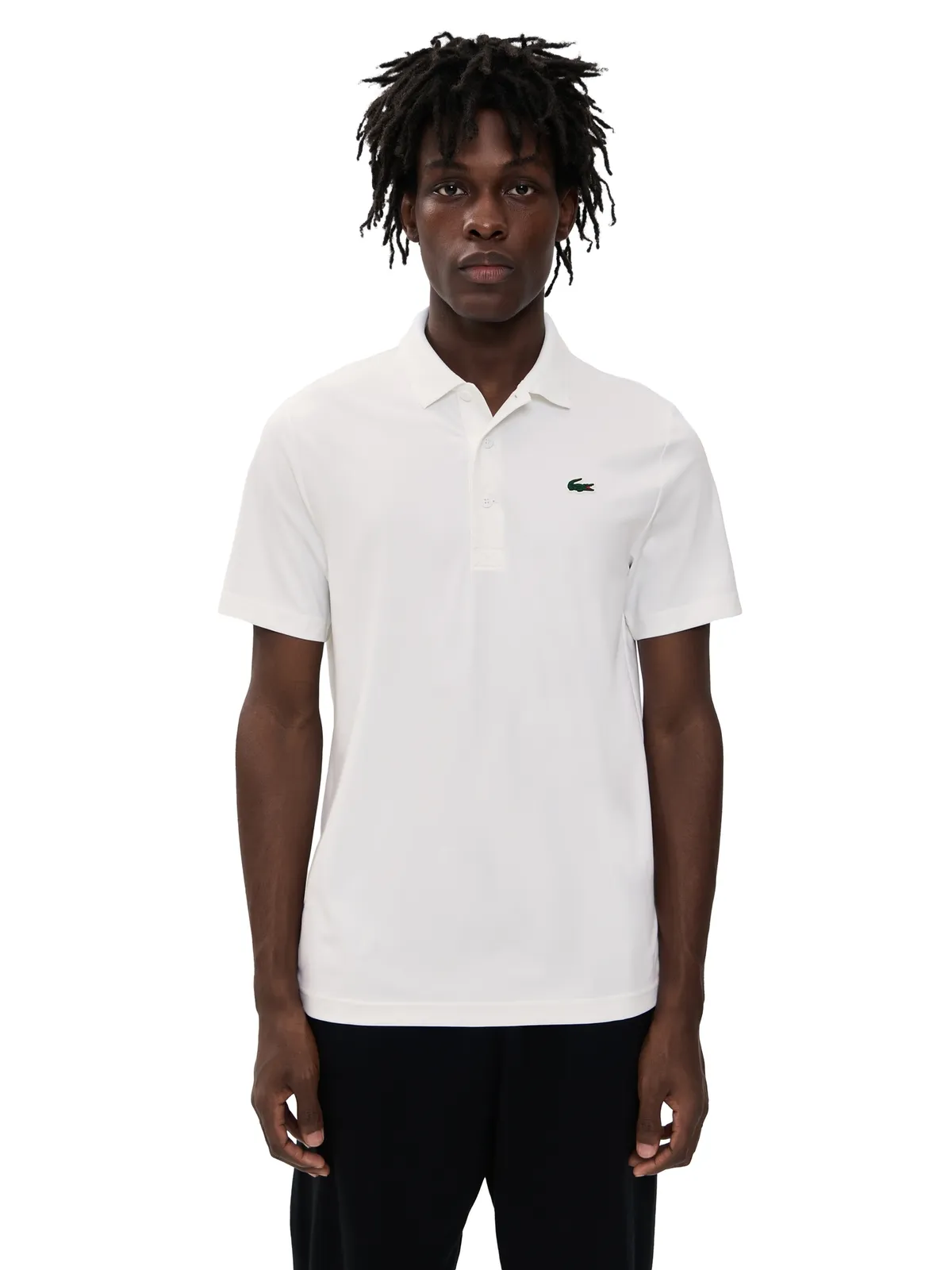 Lacoste ゴルフポロシャツ（UVプロテクト／レギュラーフィット） - 画像1
