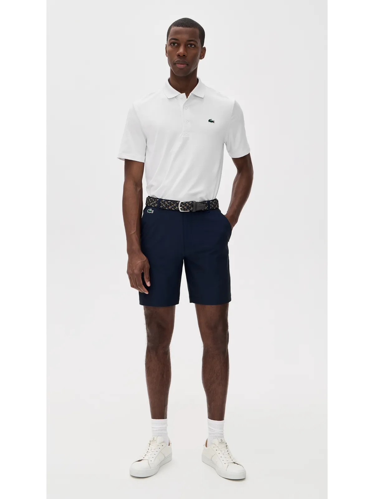 Lacoste ゴルフ スポーツ パフォーマンス ポロシャツ - 画像5