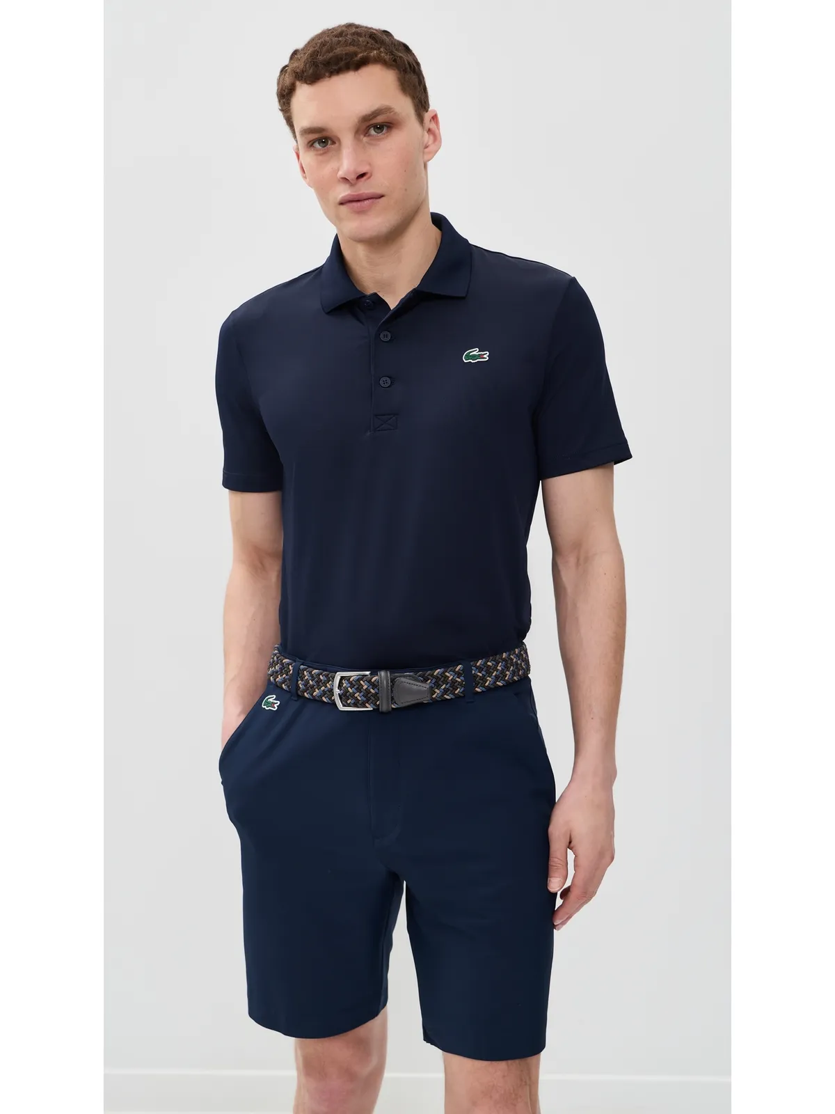 Lacoste ゴルフパフォーマンスポロシャツ - 画像2