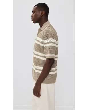 Les Deux Gianni ニット半袖シャツ - サムネイル4