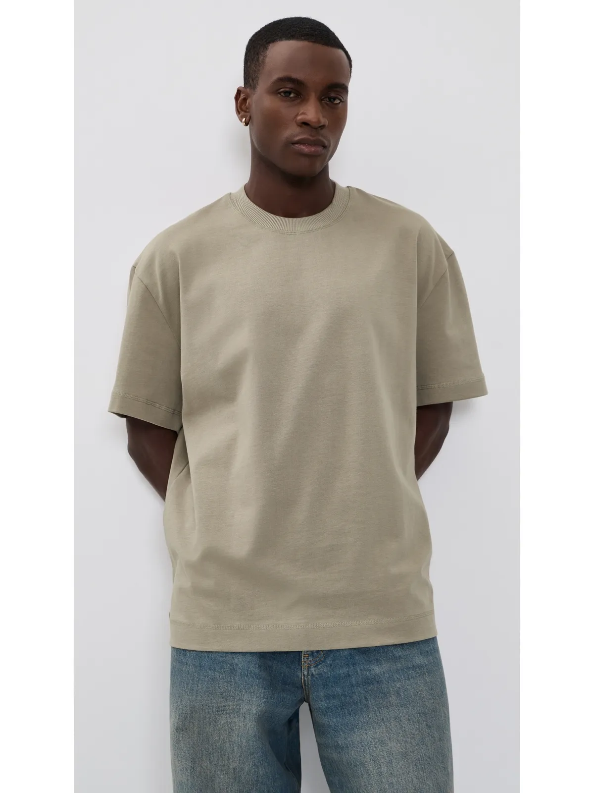 Les Deux カールTシャツ ローレルオークサンド - 画像2