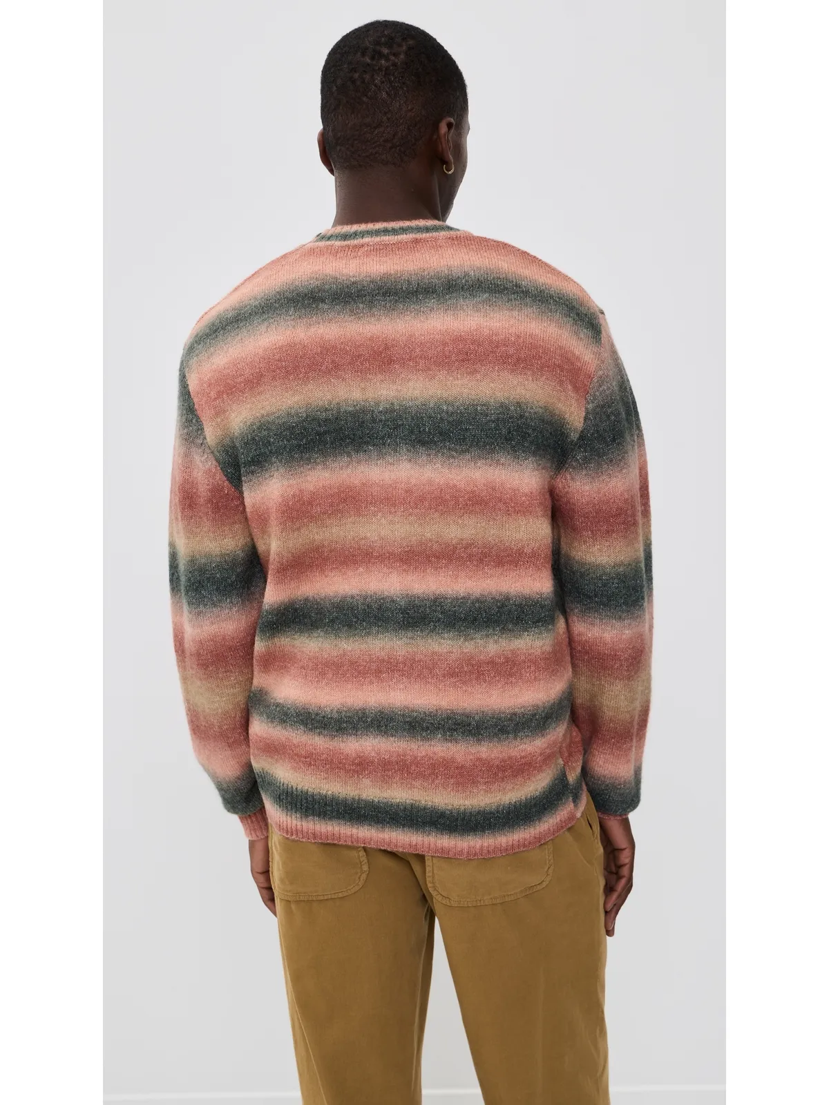 Les Deux ボストン グラデーション ニット カーディガン Sea Moss Green - 画像3