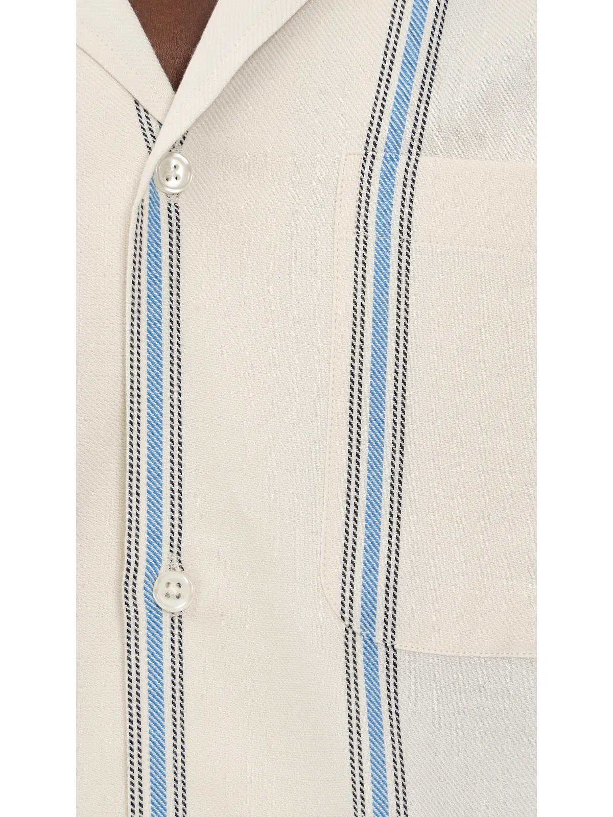 Les Deux Lawson Stripe 半袖シャツ - 画像6