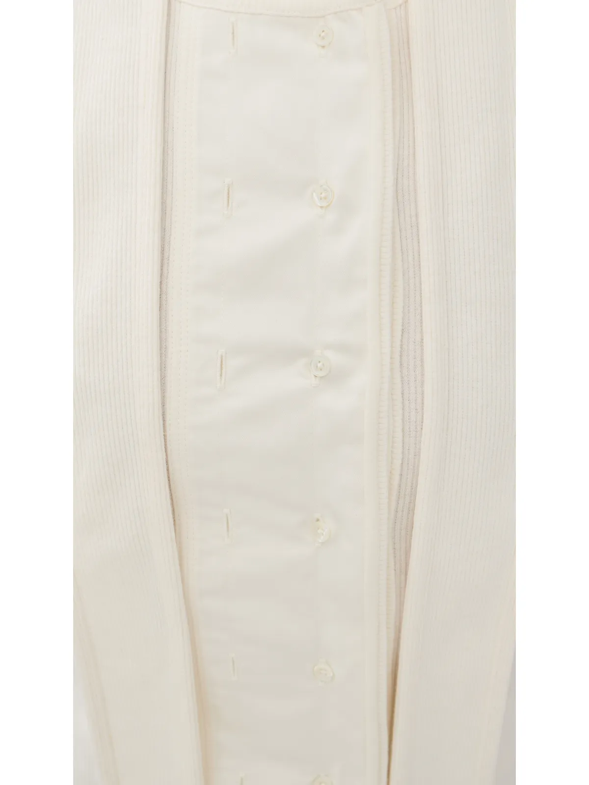 Lemaire アシンメトリカルフィットトップ ミルク - 画像6
