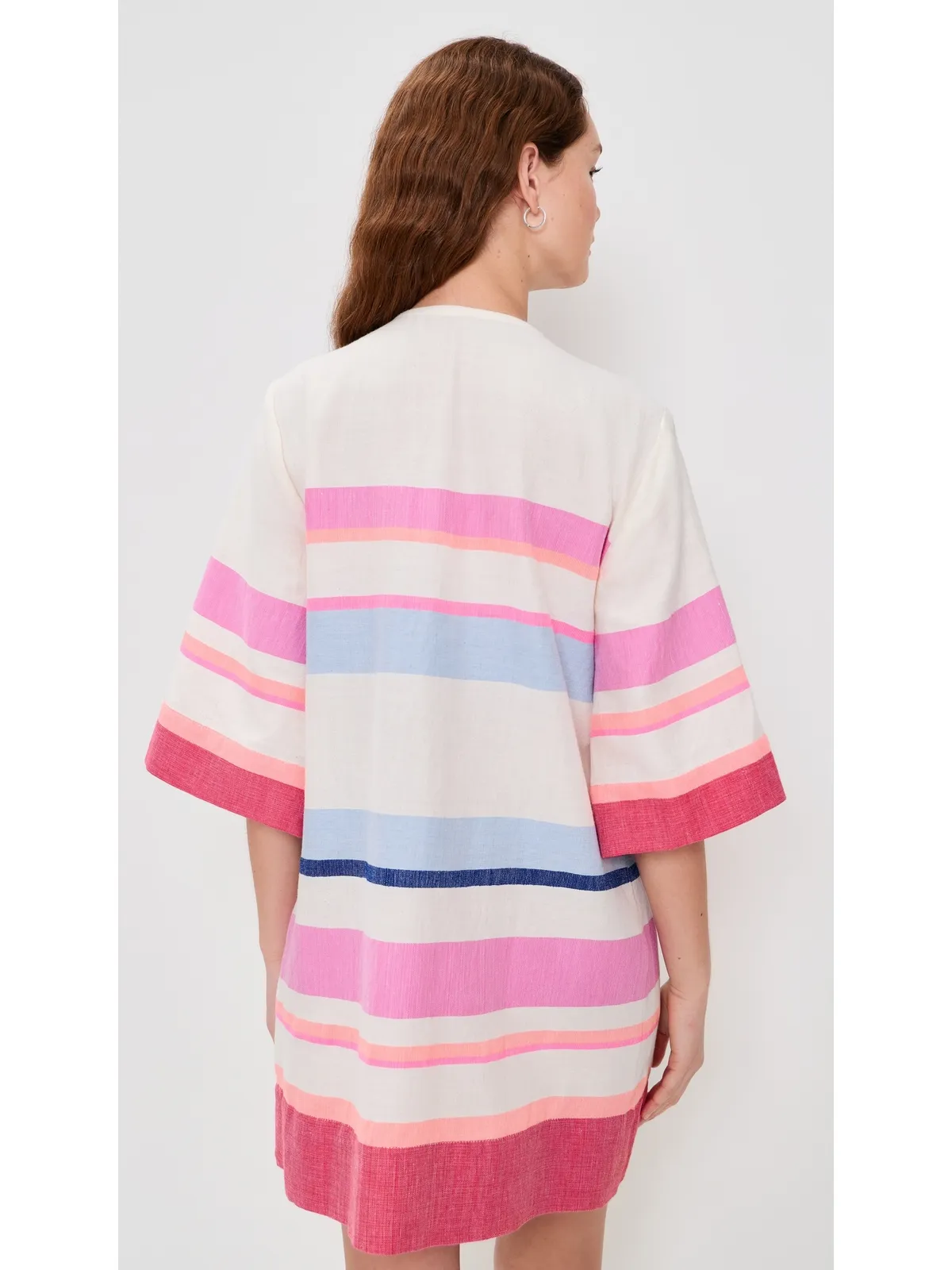 lemlem Belkis Caftan Desita ピンク - 画像3