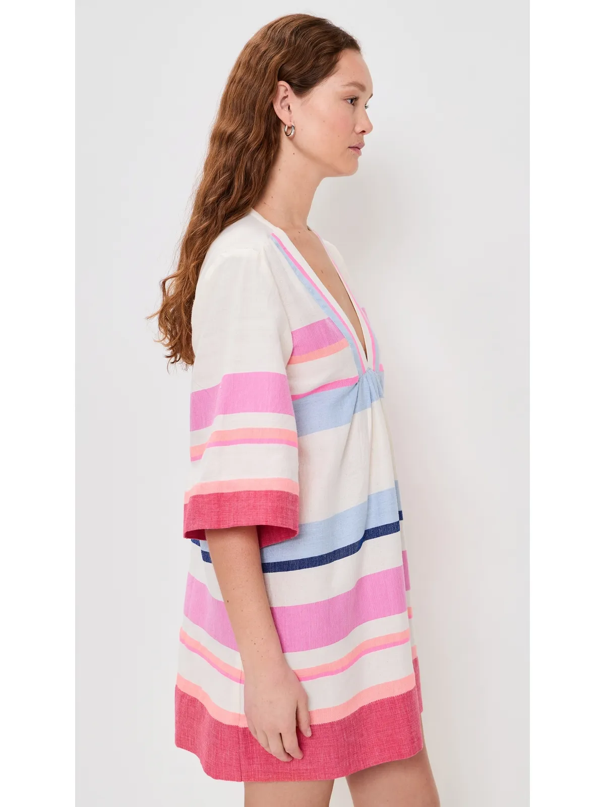 lemlem Belkis Caftan Desita ピンク - 画像4